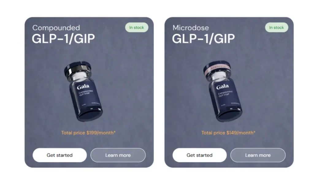 Gala GLP-1 Price