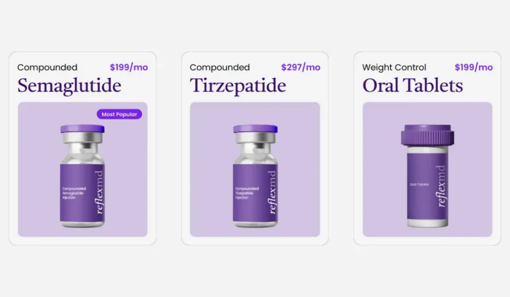 ReflexMD GLP 1 Pricing